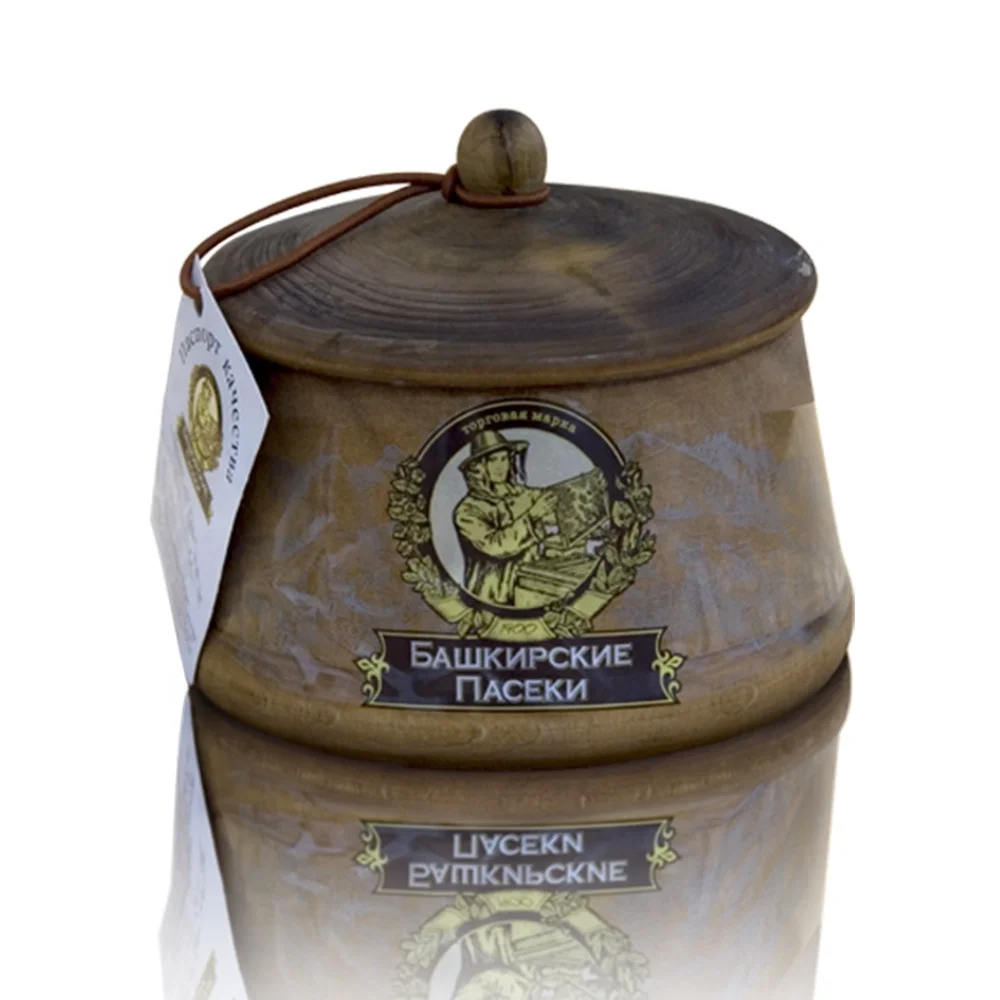 
Natural 100% Wooden tub 0.6 kg blossom honey 