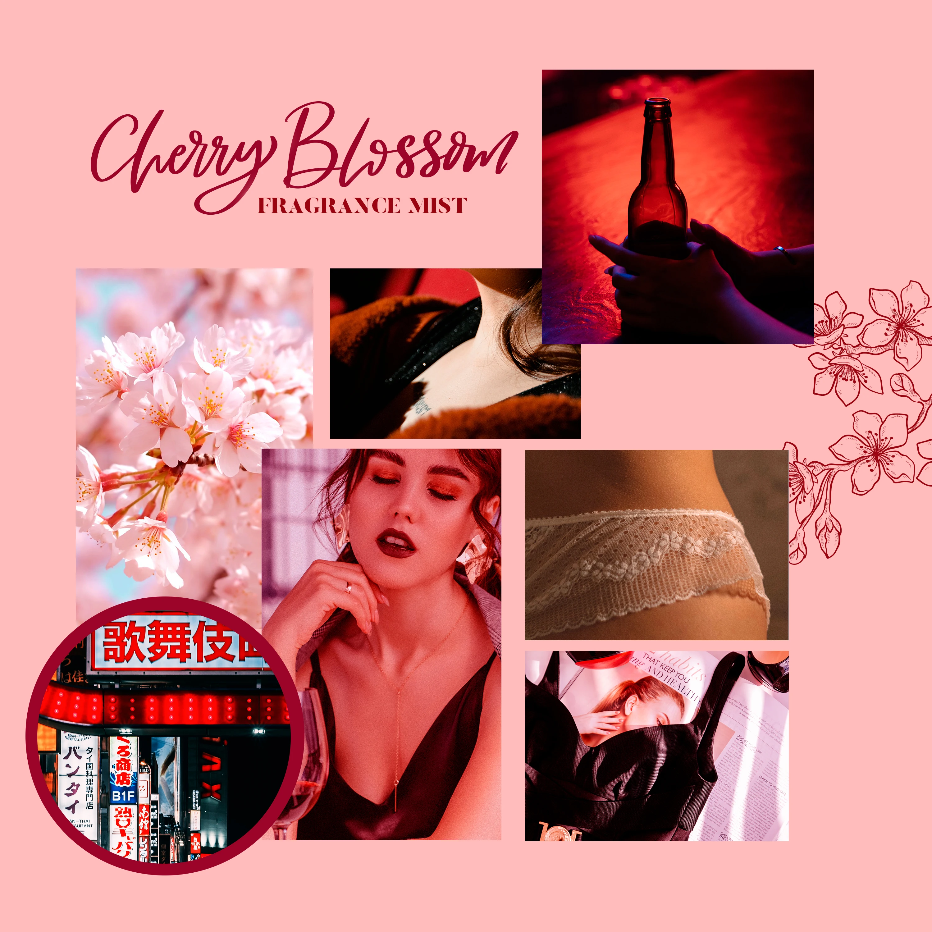 100ml AQUA BLANCE Fora Scent Long Lasting Body Mist Deodorant Body Splash Body Mist Set for Women