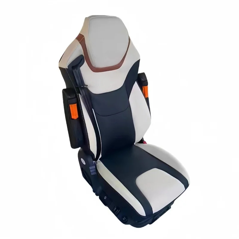Universal Kenworth/Freightliner and Volvo Truck Bus Seat Front Seat Luxury Air Suspension With Folding Armrests Driver Seat RHD