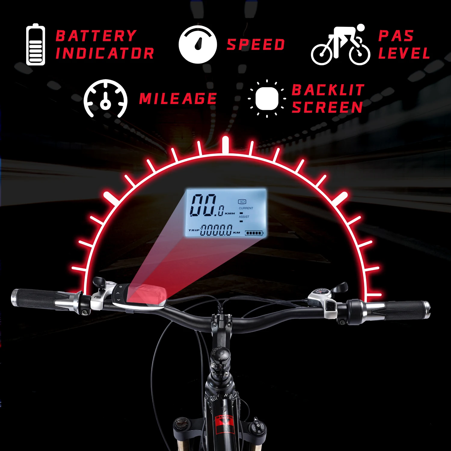 New Fashion 21 Speed lithium battery Electric Bicycle Fast Electric Mountain Bike off-road booster ebike for Adult