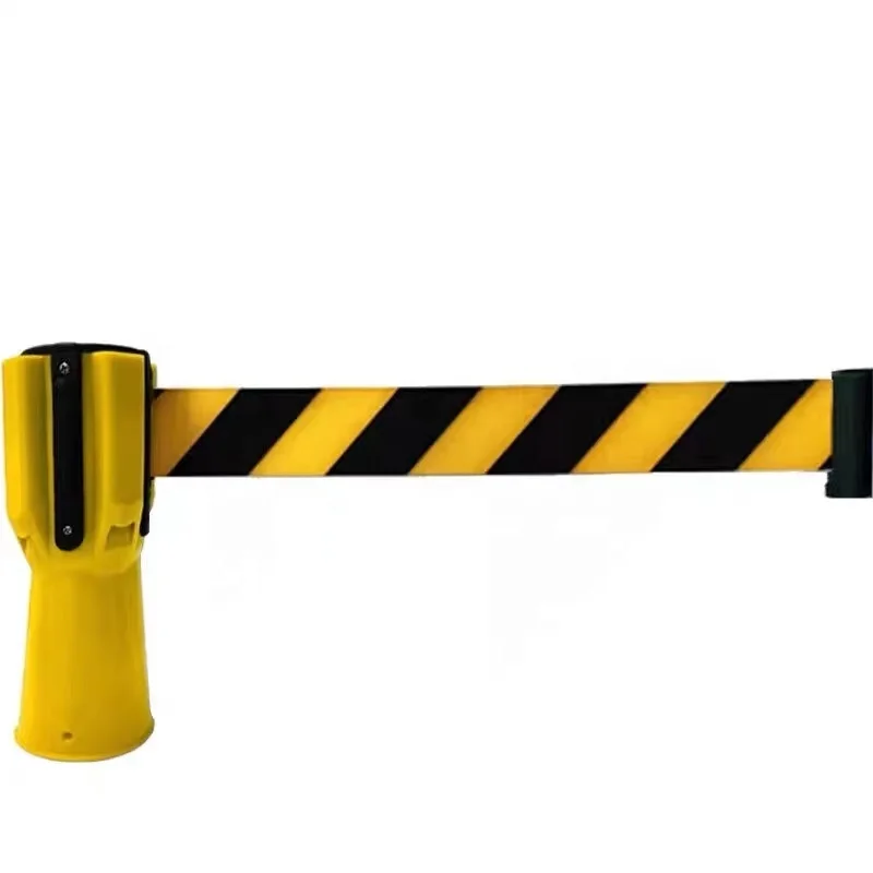 Traffic Cone Retractable Belt Barrier Tape Retractable Safety Belt Topper for Traffic Cones The Perfect Solution for Blocking