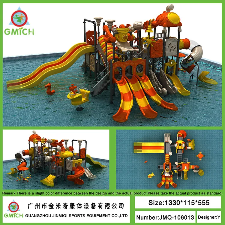 jinmiqi factory hotsale tobogan playground commercial water park kids water slide for sale