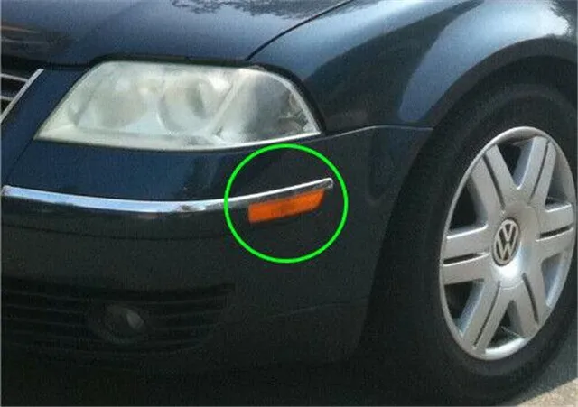 1 пара боковых габаритных огней для 2001-2005 SML-блока LH Volkswagen VN Passat боковые габаритные огни водителя