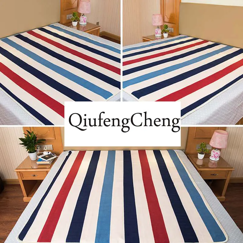 Warm Blanket Electric Heated Double Manta Heating Blanket Carpets Heated Mat