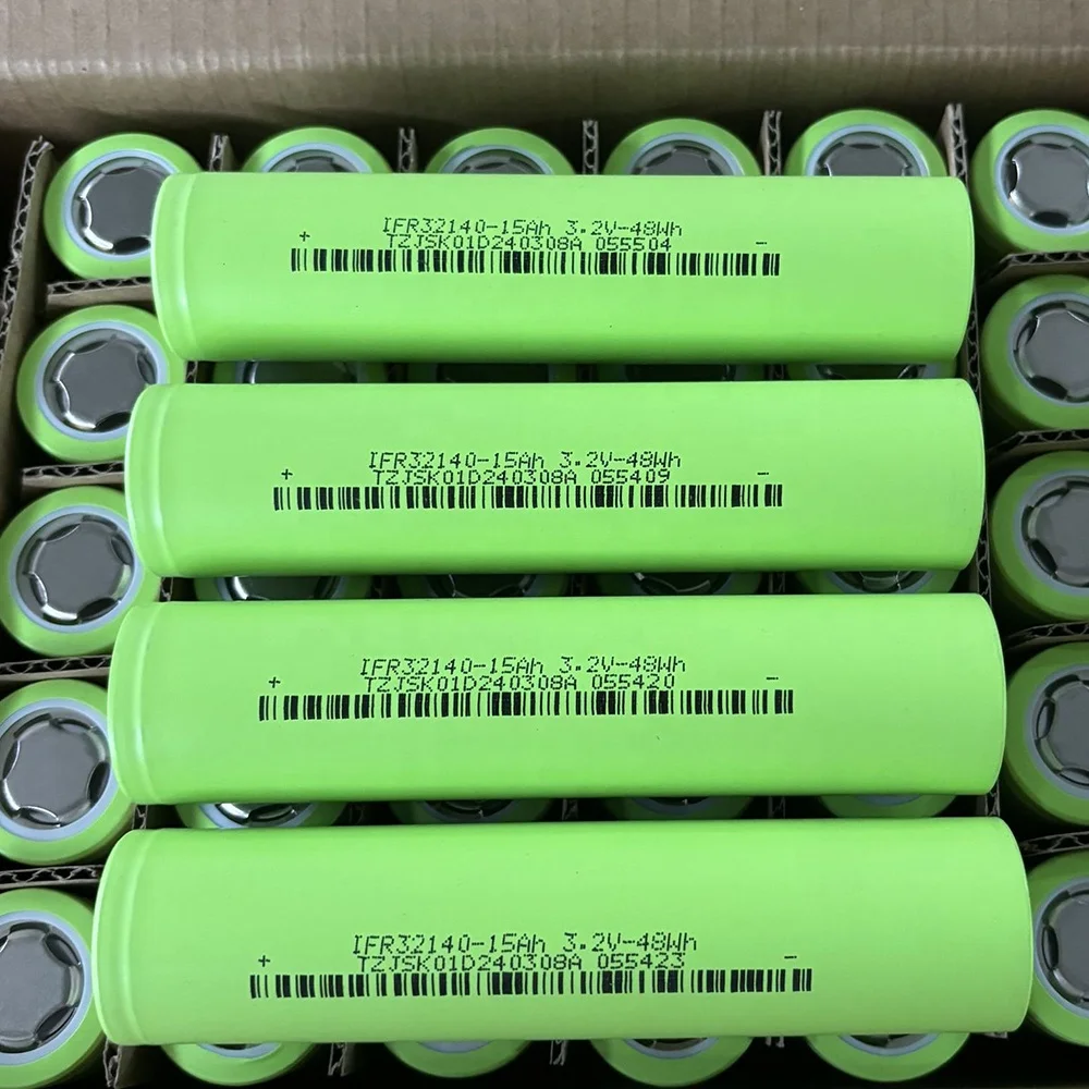 LFP 33140 Lifepo4 Cylindrical Brand New Battery 3.2v 15ah 15.5ah JSK 32135 High 3c Rate Rechargeable Lithium Ion Battery 3.2v
