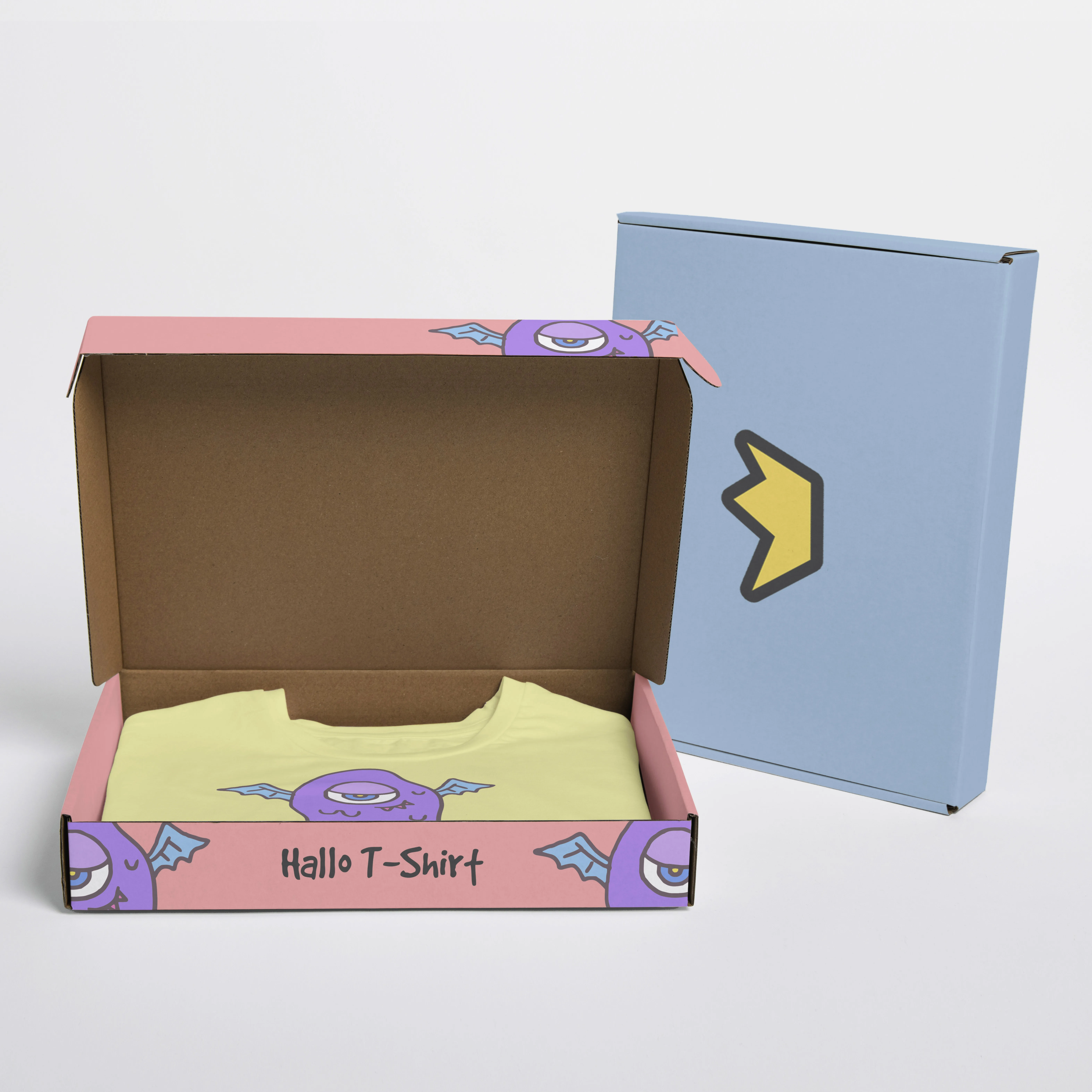 Wholesale Custom Logo Printed Clothing Shipping Boxes Baby Clothes Gift Packaging Paper Box