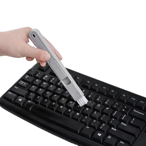 3 In 1 Multifunction Cleaning Brush Door Window Gap Groove Brush Keyboard Cleaning Tool Small Brush Home Cleaning Supplies