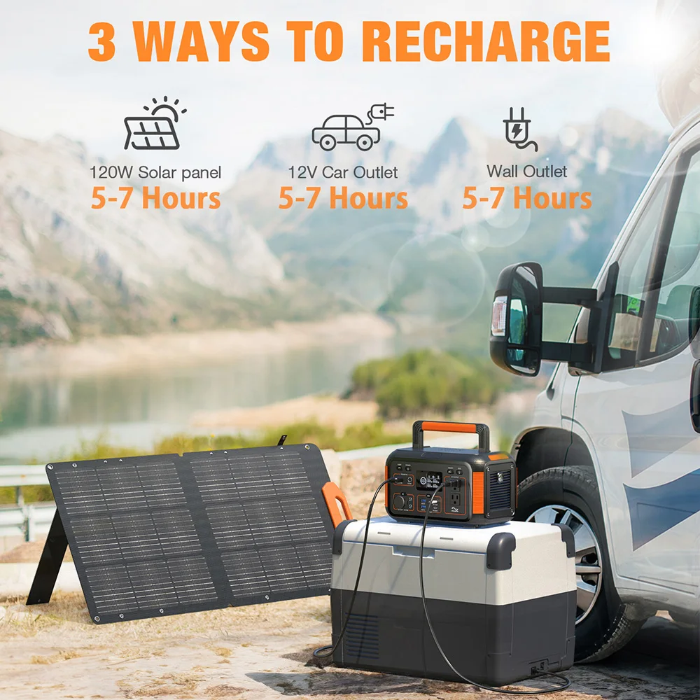 Best Price 500 Watt Power Supply Station Outdoor Portable Solar Power Station 500W Portable Power Stations