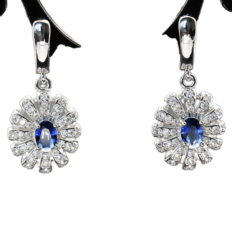 jewelry sets 925 sterling silver Flower Design Gold Jewelry Sets Women Luxury