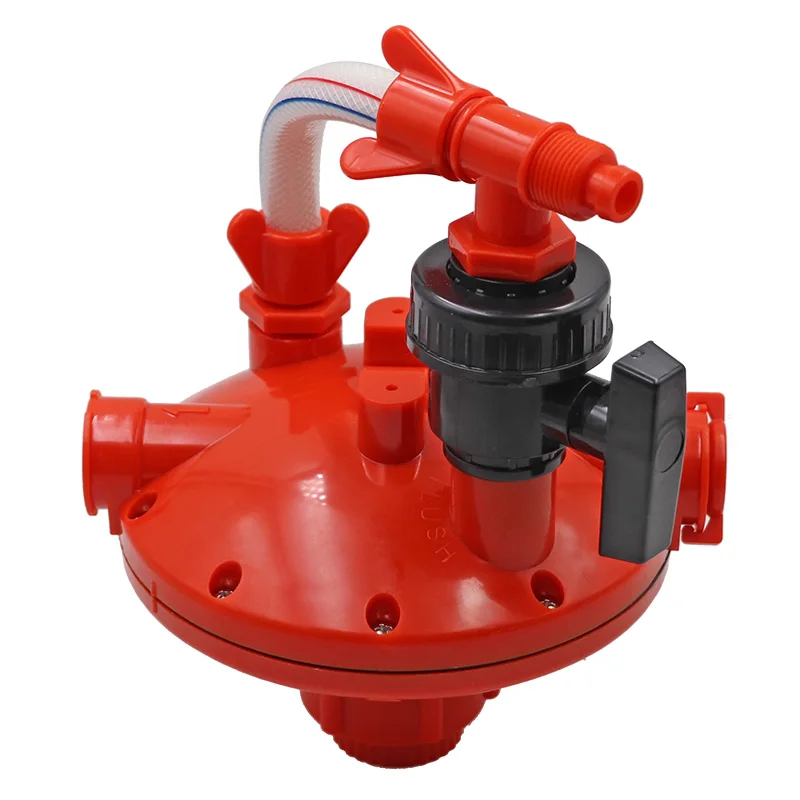Farming Equipment High Quality Chicken Drinker Poultry Water Drinking Line Plastic Water Pressure Regulator