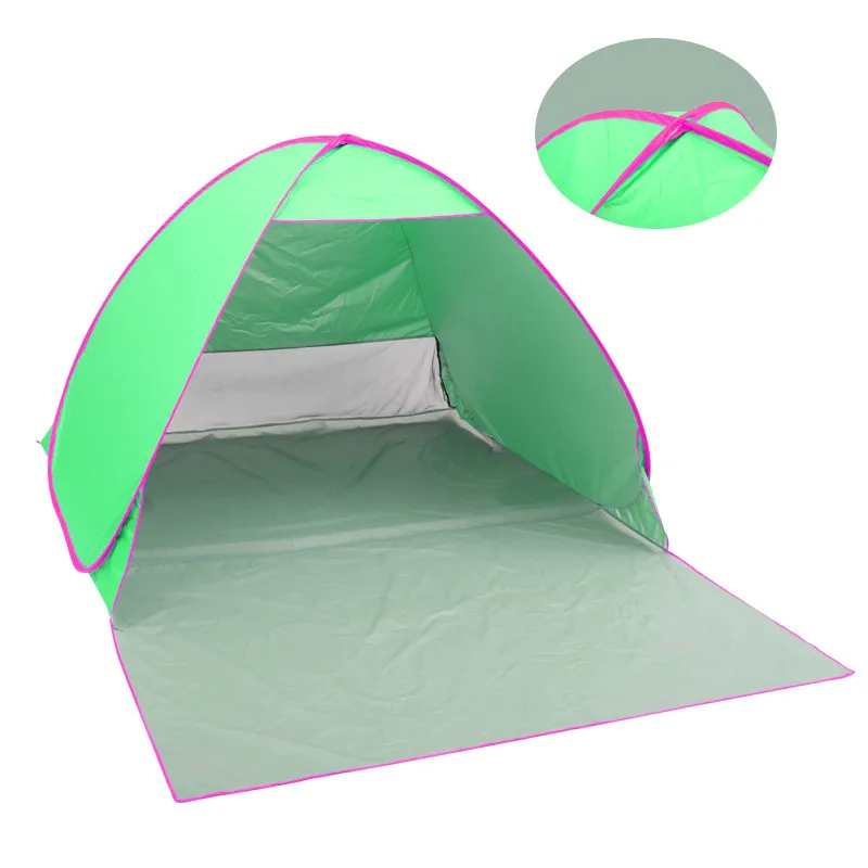 
2-3 Person lightweight beach tent for sun shelter portable kids pop up beach tent 