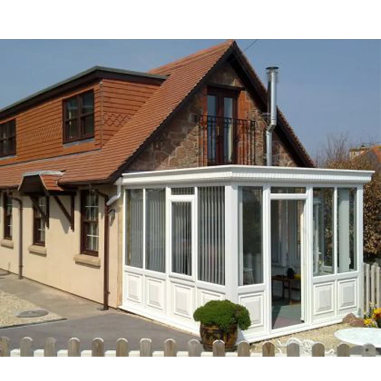 Aluminum Winter Garden Conservatory Laminated Double Glass Sun Room Design