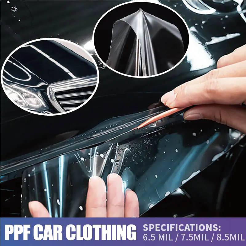 China Manufacturer best transparent Car Body 8.5 mil Tpu PPF Clear paint protection film PPF