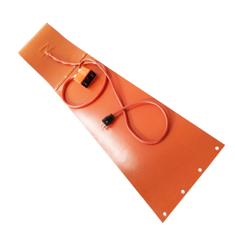 200L 2000w Indoor Flexible Silicone Rubber Gas Tank Heater belt