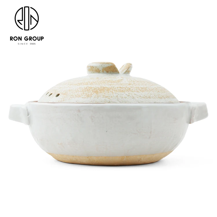 Ceramic Casserole Japanese Clay Cooking Pots Kitchen Soup Food Warmer Cookware Sets Hotel Catering Hot Casseroles Pot With Lid