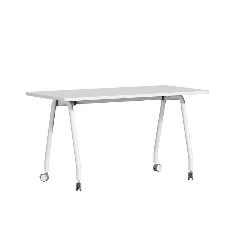 Modern Adjustable Height TV Mount Stand Smooth Wooden Base Assemble Tripod Easel for Living Room Home Metal Furniture