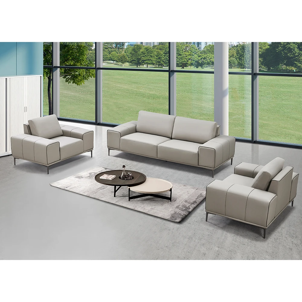 Public Collaborative Seating Waiting Office Meet Room Reception Area Sectional Sofa Set