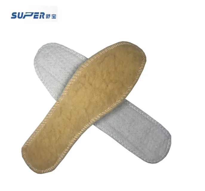 Hot Sale Cheap Flat Wool Warm Winter Insole