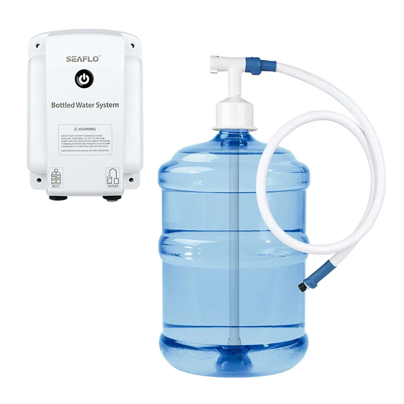 seaflo 115V AC 3.8lpm 5 Gallon Manual Bottled Water Pump System for Coffee Machines