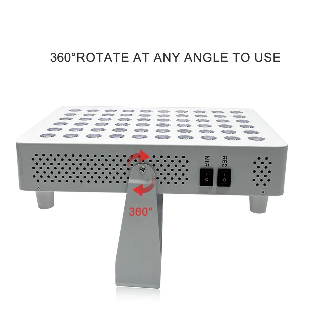 Light Emitting Diode 5wavelengths 190mw/cm Phototherapy 300W 60pcs LED Infrared Red Light Therapy Panel Device Fitness Equipment