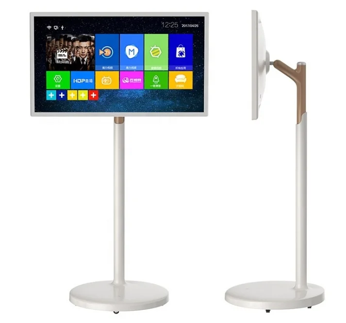 New Trend 21.5/27 inch smart screen TV Interactive with Android 12 Smart TV Portable Touch Screen with WiFi