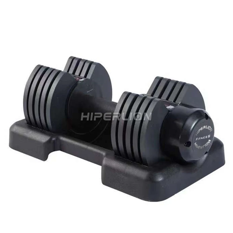 Professional Manufacturer Weight Body Building Custom Block Rotatable 12Kg 2021 Electronic Electric Auto Adjustable Dumbbell