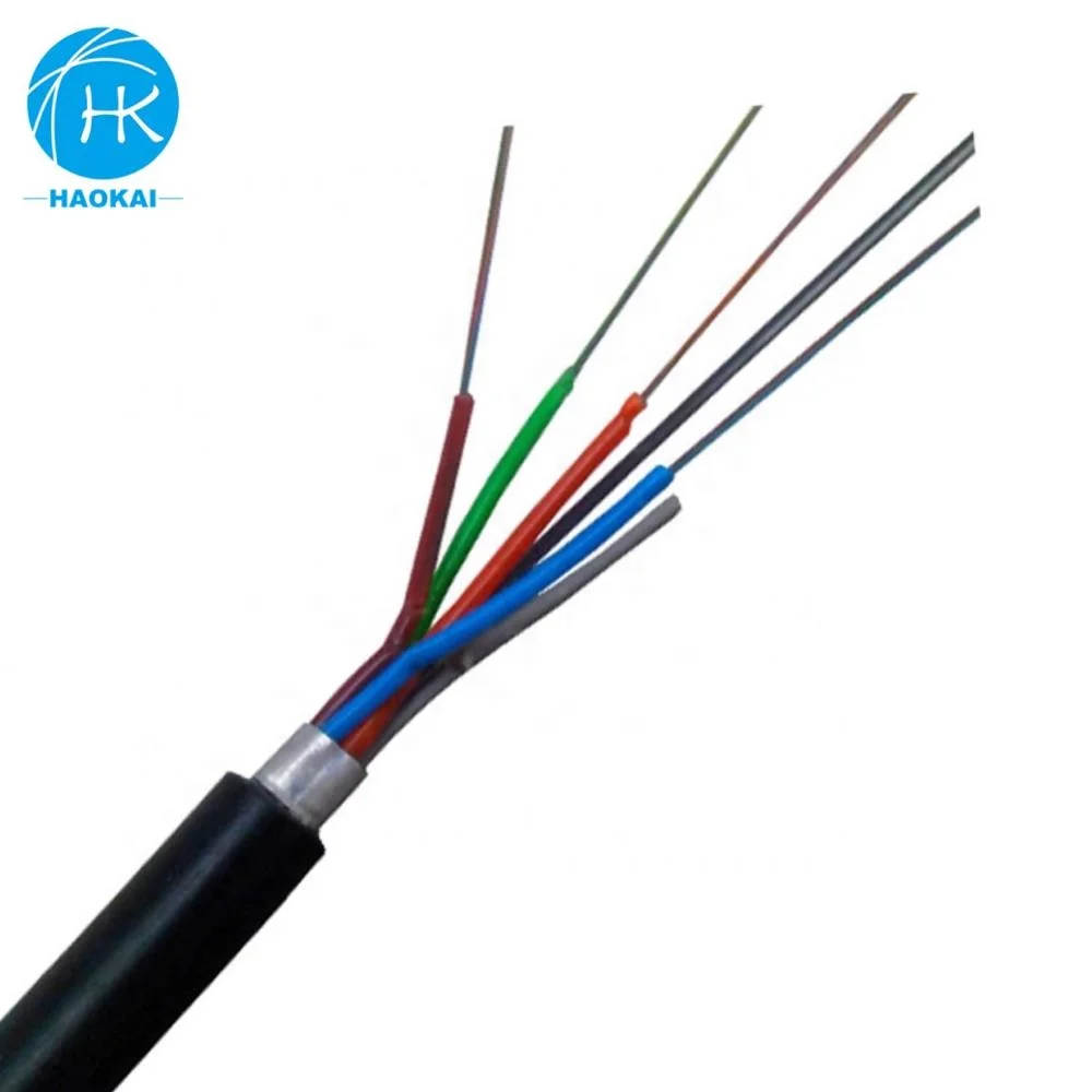overseas custom GYTS 4 8 96 core outdoor G652D Duct single mode optical fiber cable
