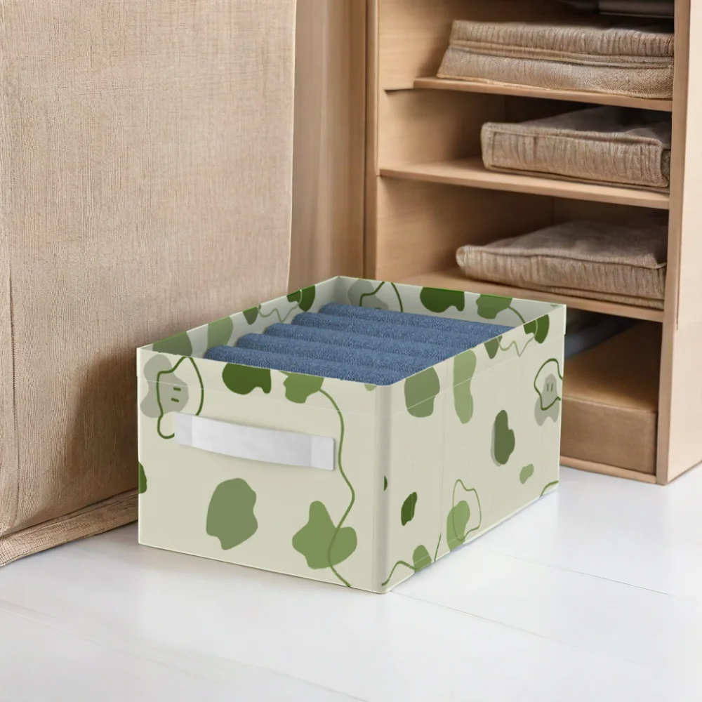 Top Sale European Style Square Plastic Closet Organizer Box for Wardrobe Clothes Underwear Bras Panties Socks Ties Storage