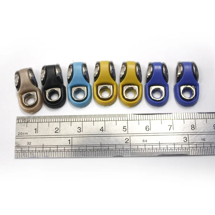 Colorful Zinc Alloy Metal Speed Shoe Lace Hook / Shoes Eyelets And Hooks For Climbing Boot