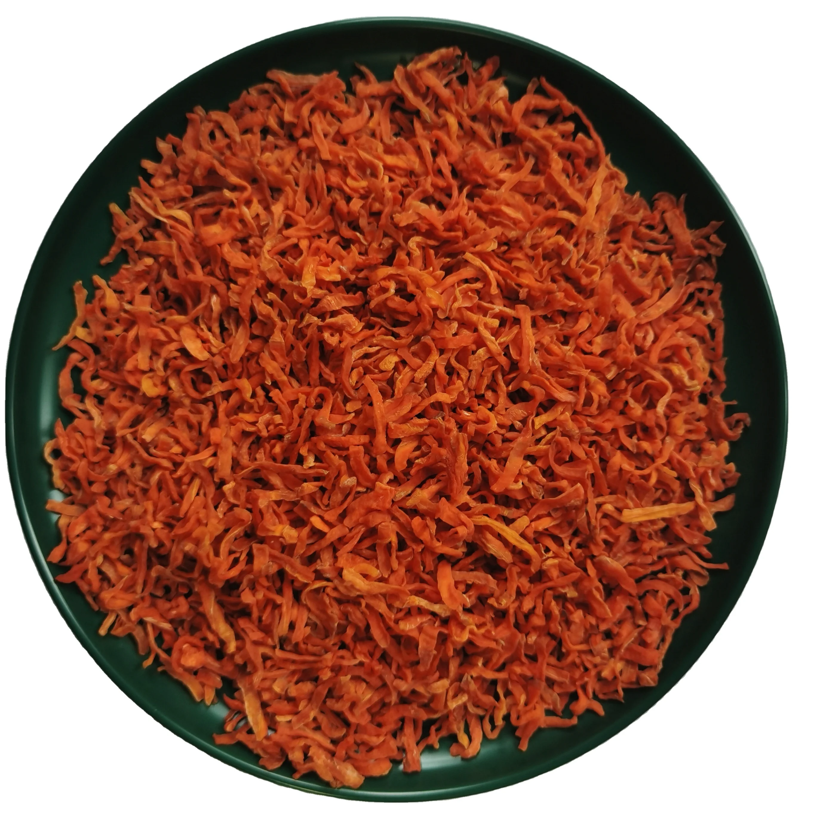 certified factory quality new crop dried carrot silk,100% natural AD dehydrated dried carrot shoestring