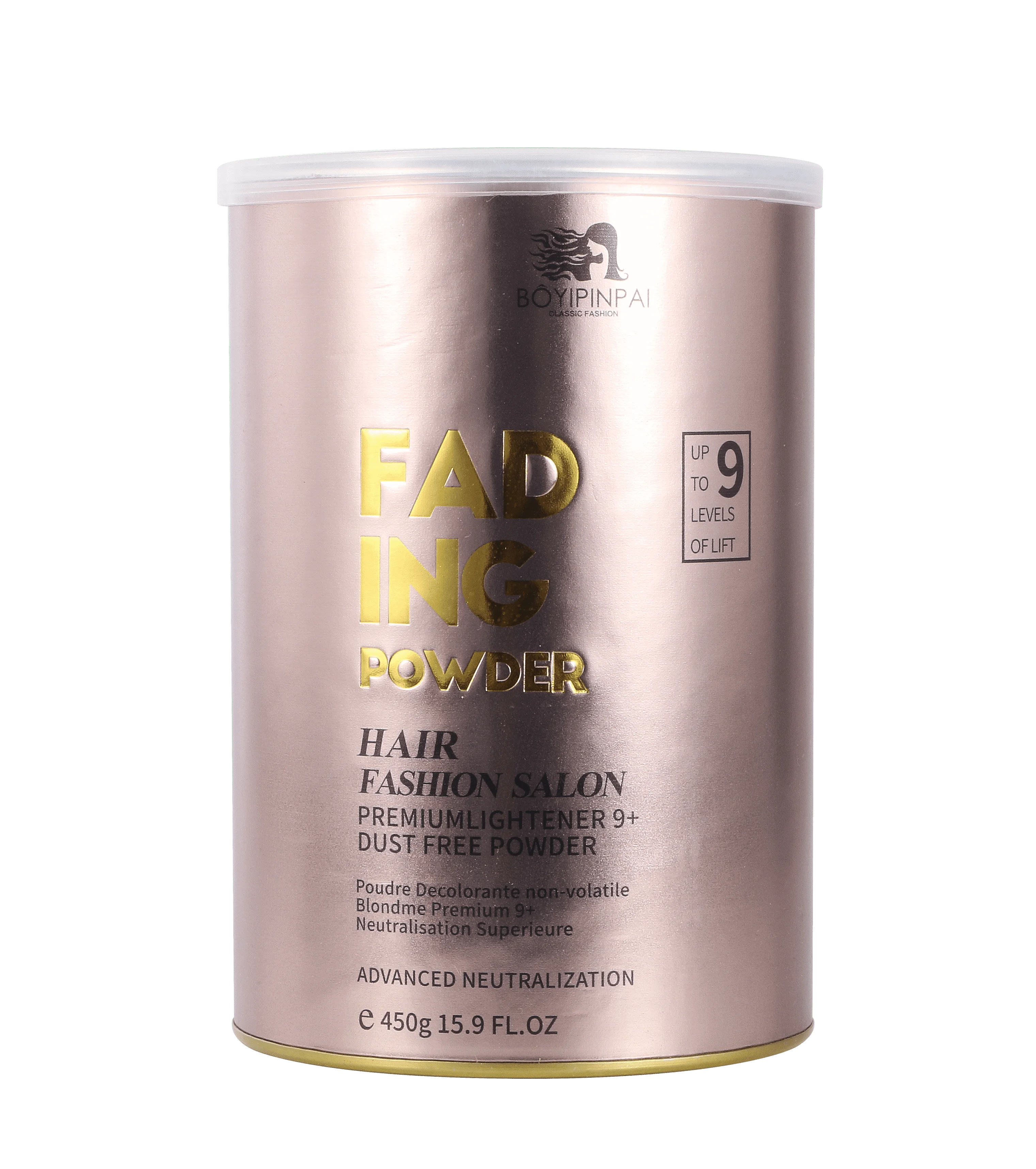 BOYI Hair Bleaching Powder, Fast Drying, Sulfate-Free, Ideal for Coloring Hair Without Ammonia, Suitable for Sensitive Skin