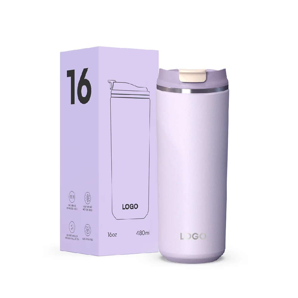 New Design 12oz 16oz Insulated Tumbler Stainless Steel Double Wall Coffee Mug Metal Cup