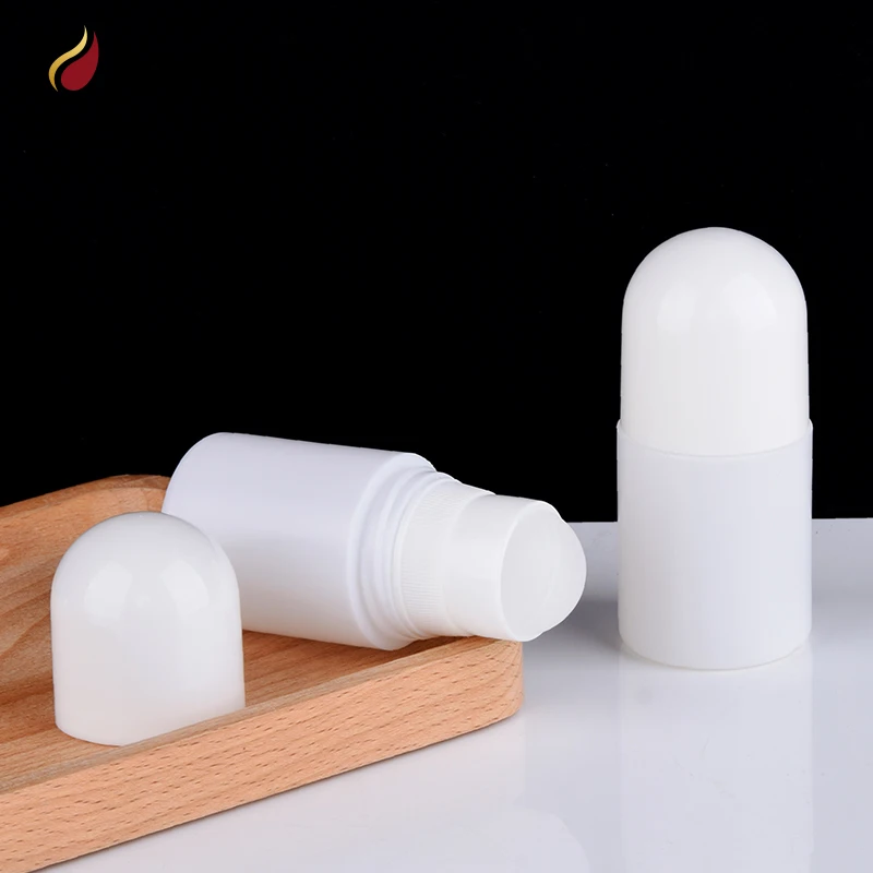 Plastic PE Ball Roll-On Bottle Wholesale 45ml Roll-On Applicator Gel Essential Oil Antiperspirant Empty Rollerball Bottle