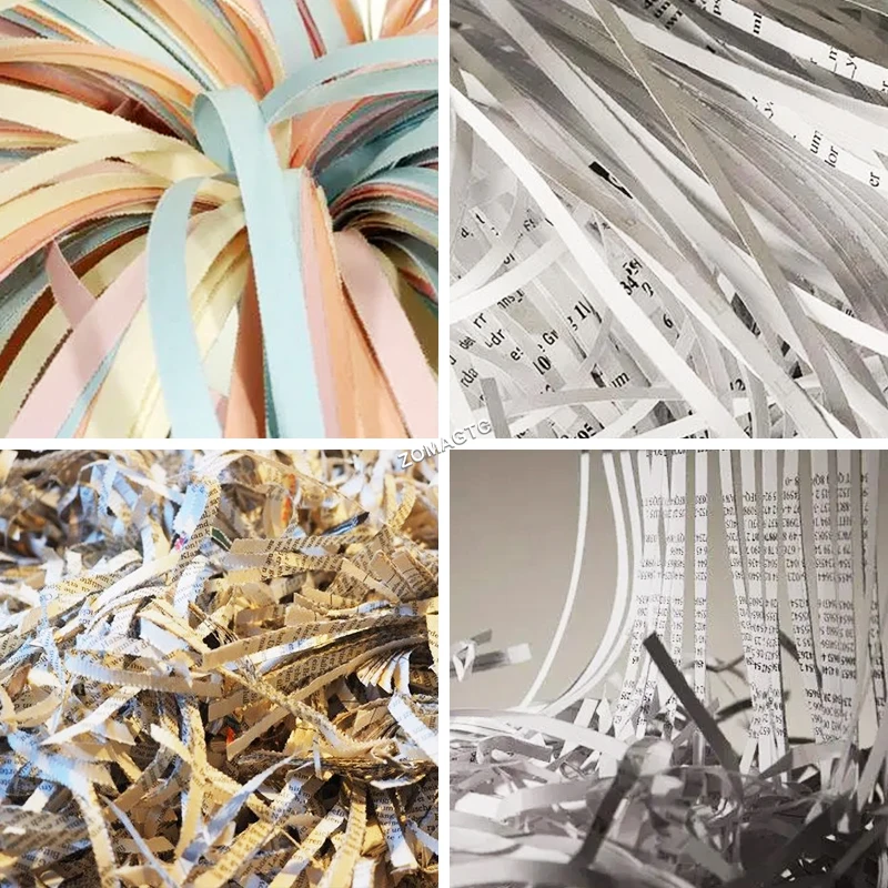 Heavy duty industrial cross cut paper shredder and credit card shredder paper shredder machine