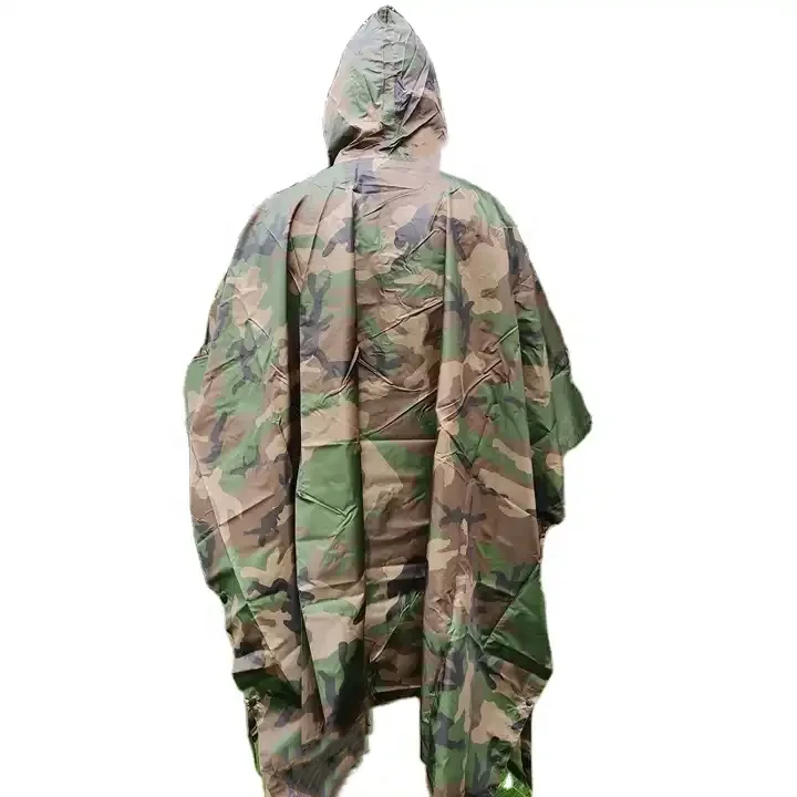 MITO poncho raincoat waterproof camping outdoor camouflage