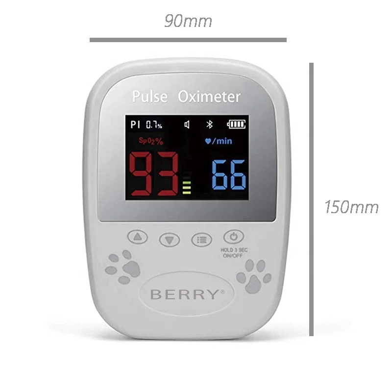 Berry Portable Vet Heart-Beat Animals Veterinary Blood Pressure Monitor Veterinarian Equipment