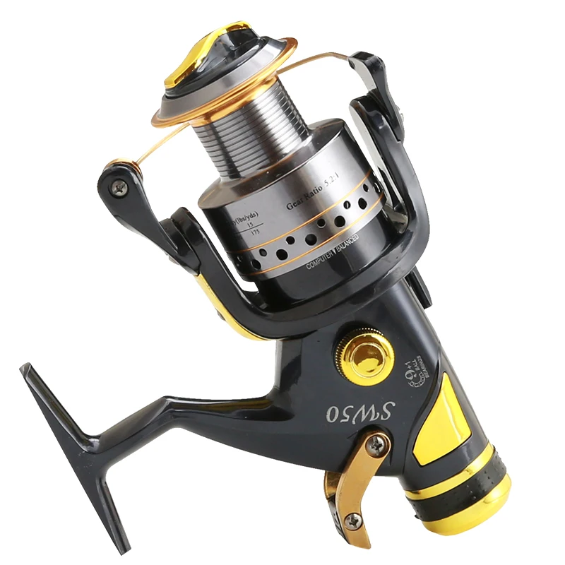 
Diaodelai top 10 spinning fin nor reels SW50 best surf fishing rod and reel combo mini MOQ 