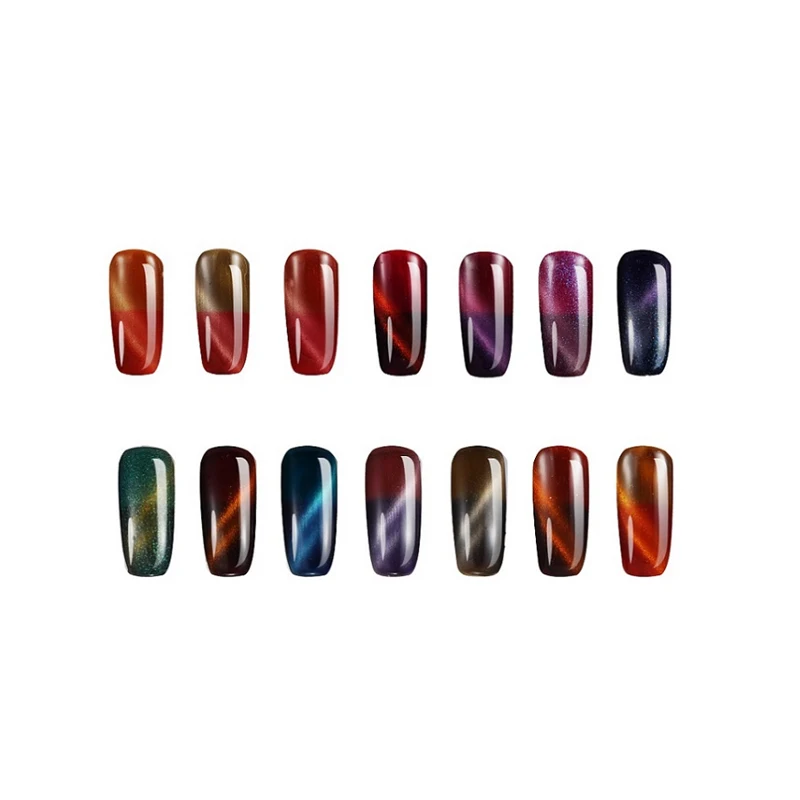 soak off thermo color changing cat eye gel polish manufacturer in bulk