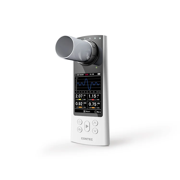 CE ISO Approved CONTEC SP80B Portable Medical Spirometer Lung Breathing Handheld Digital Spirometer