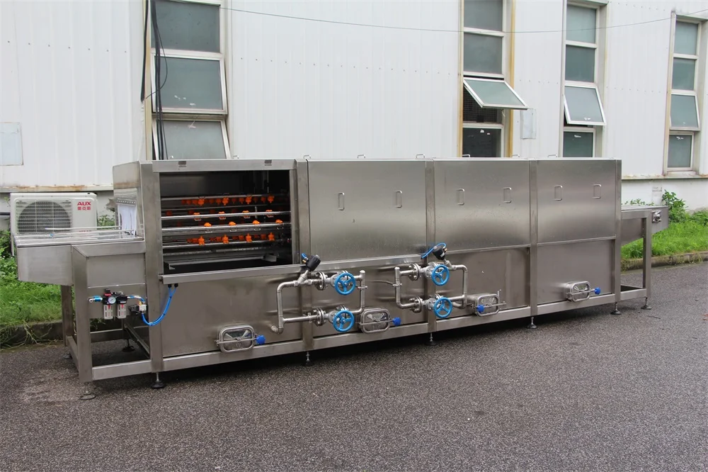 LWT Professional Basket Washing Machine Central Kitchen Plastic Turnover Basket Cleaning Equipment