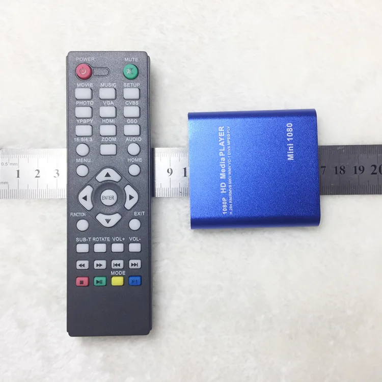 Мини 1080 HD HDD плеер медиаплеер 3D BOX русский