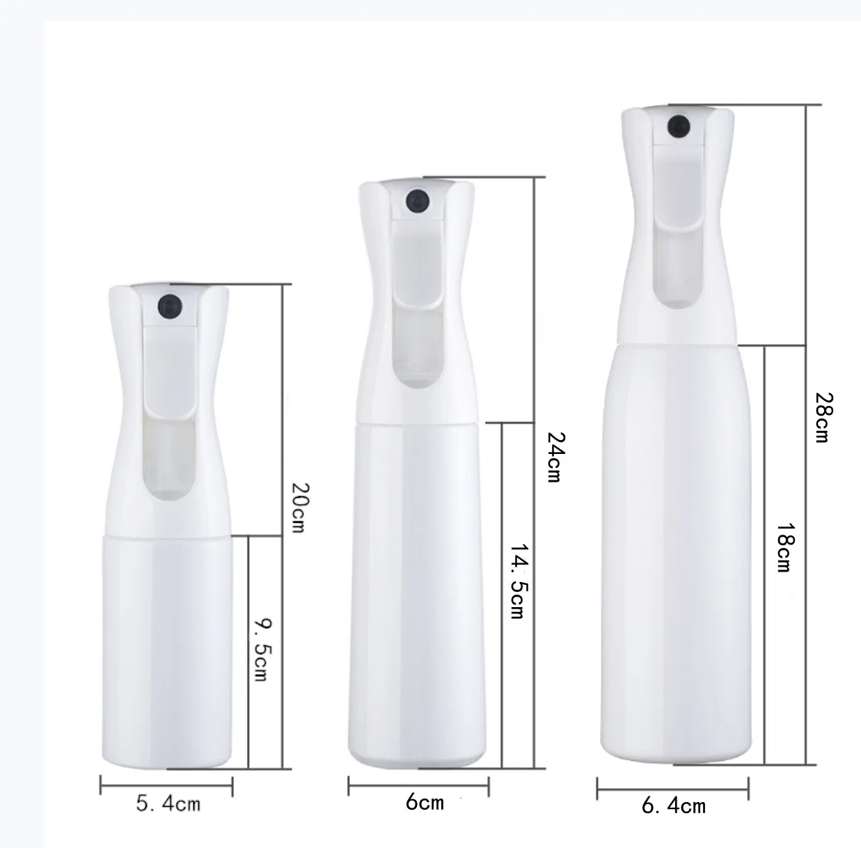 150ml 200ml 300ml 500ml Home Spray Bottle for Hair  Continuous Mister Ultra Fine Water Sprayer