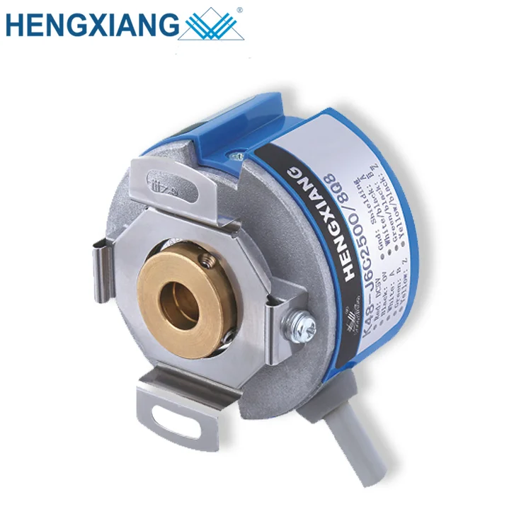 K48 incremental rotary encoder elevator parts hollow shaft 6-12mm 5-30vdc photoelectric sensor position sensors