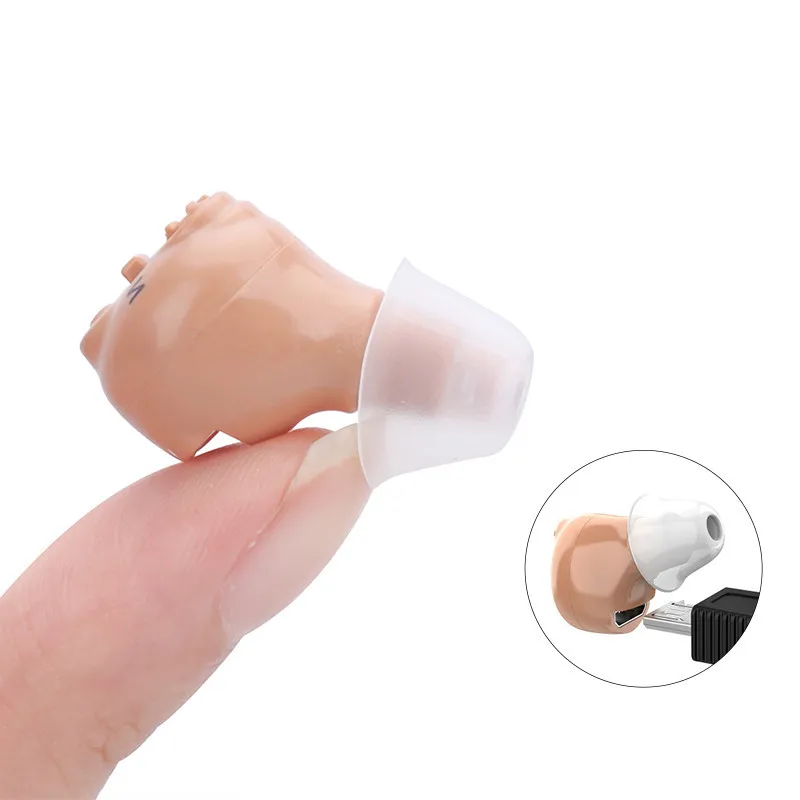 G17 Deaf aids ear aid sound amplifier Hearing Amplfier Best hearing aids Rechargeable Mini Invisible CIC Digital