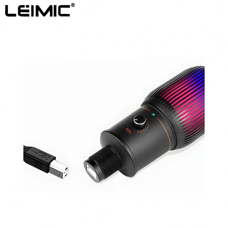 LEIMIC A8 Hot Sell Condenser Microphone Capsule With Sound Card