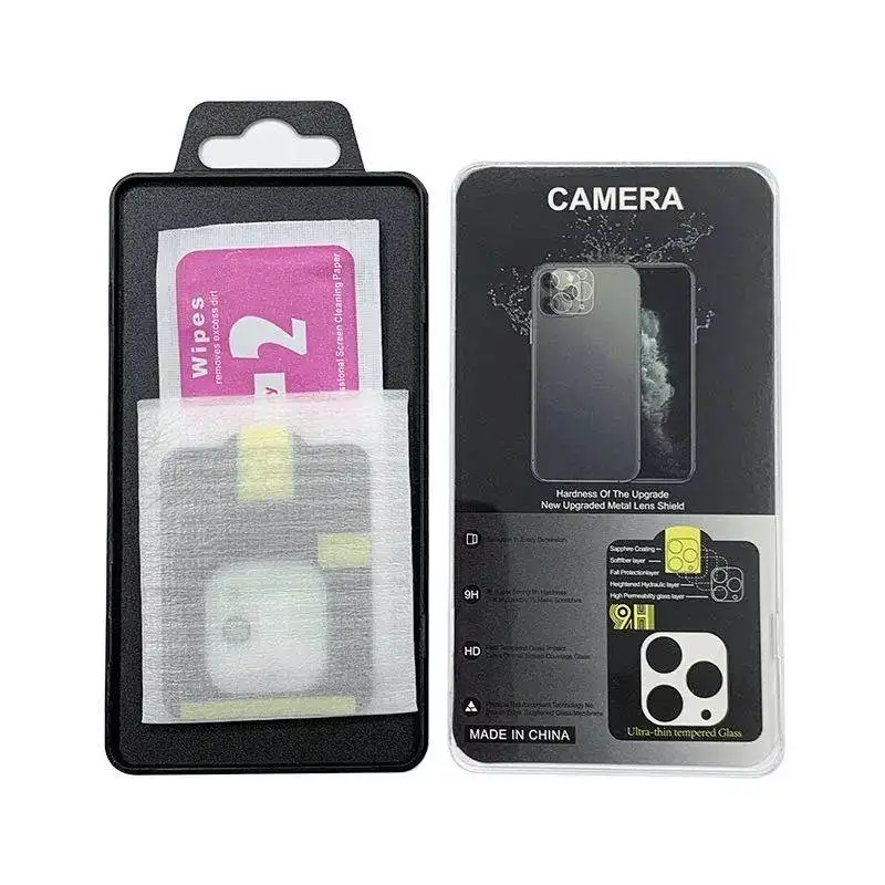 
High clear 9H 3D Explosion proof behind Camera lens tempered glass screen protector for iphone 11 