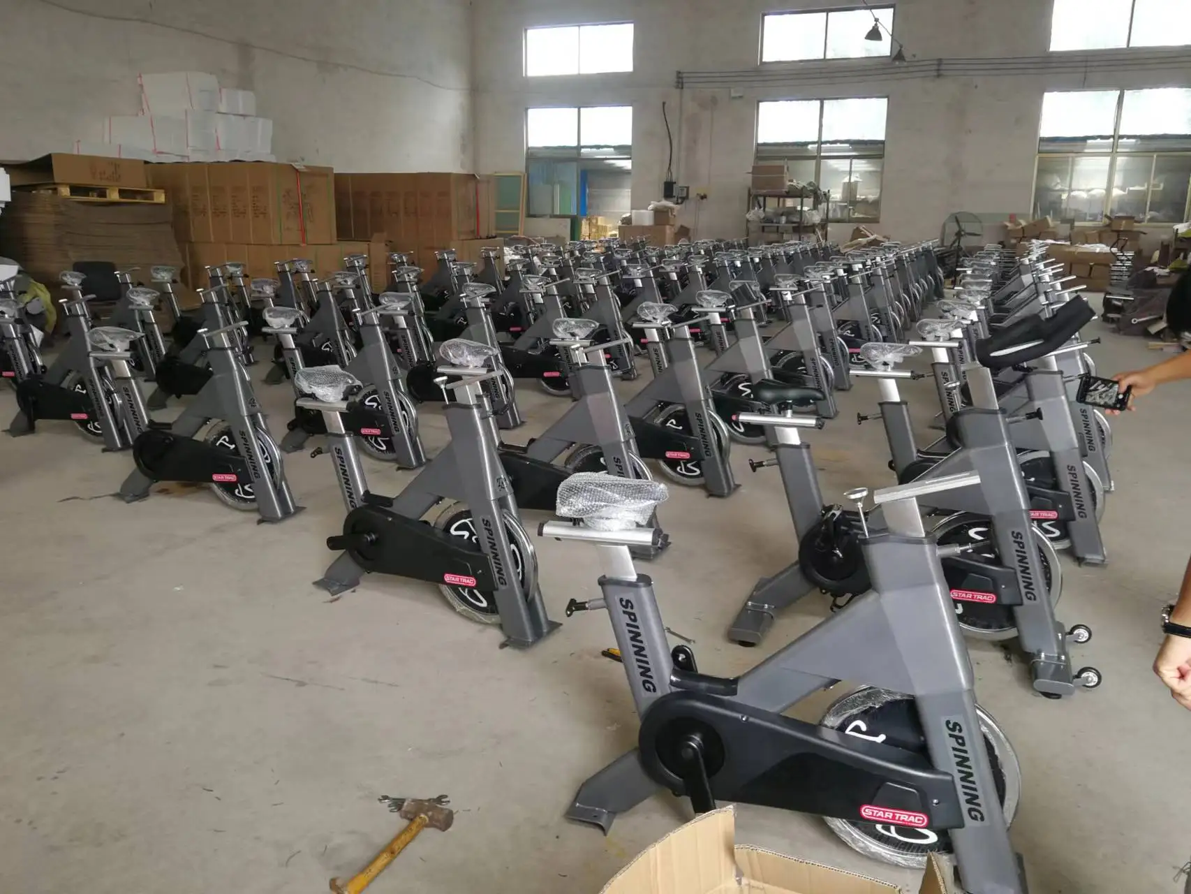 Gym cardio fitness equipment spinning bike  home indoor exercise bike aerobic cycling