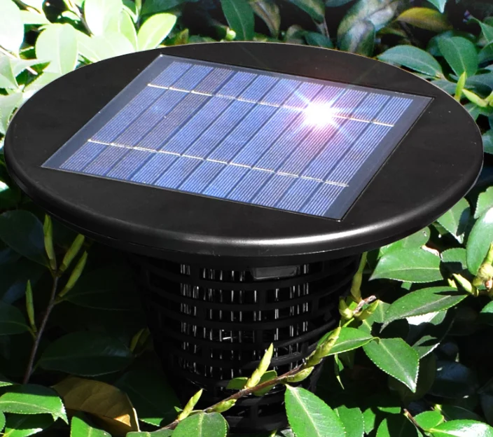 New Product Solar Lights Outside Waterproof Automatic On/Off Landscape Villa Garden Landscape Design LED mosquito killer Light