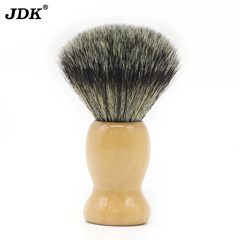 JDK Custom logo cheap men care shaving best grade synthetic 22mm knots hair shaving brush for men personal care products