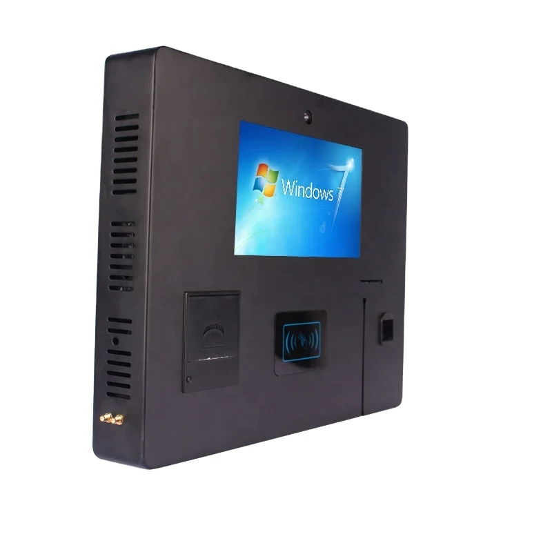 
Manufacturer Customized 10.1 / 15 / 17.3 / 19inch thermal printer parking ticket machine automatic ticket machine 